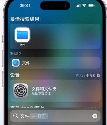 曲松apple维修中心分享iPhone文件应用中存储和找到下载文件 