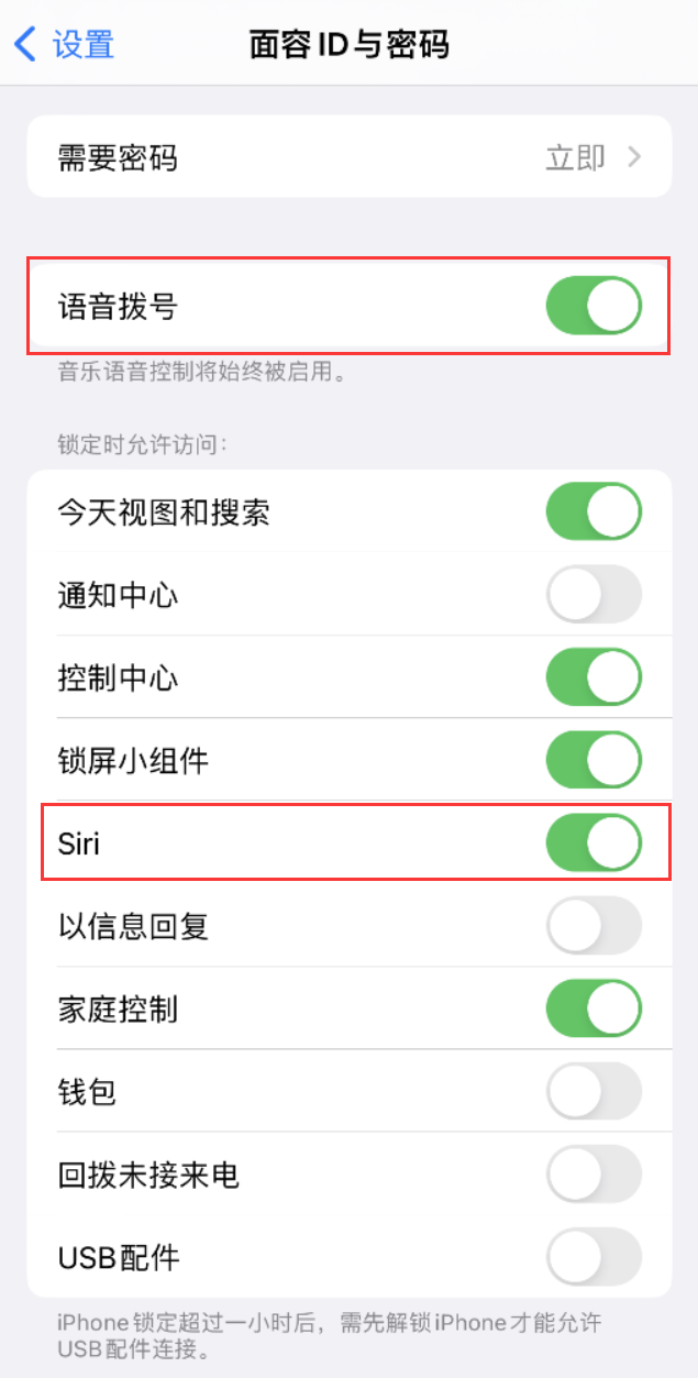 曲松苹果维修网点分享不解锁 iPhone 的情况下通过 Siri 拨打电话的方法 