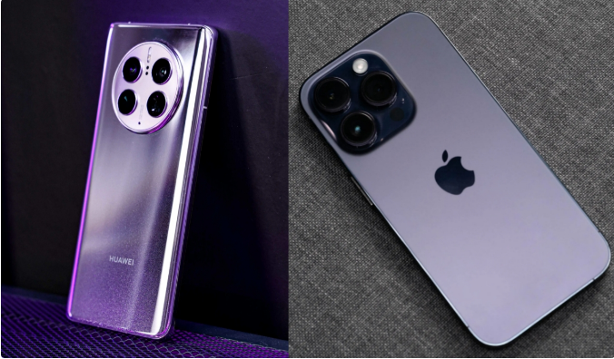 曲松苹果14维修分享华为Mate50与iPhone14哪个好？ 